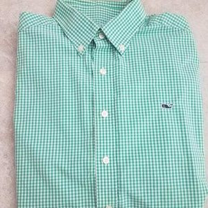 Vineyard Vines Mens Slim Fit Whale Shirt